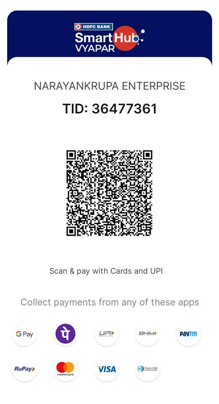 HDFC QR CODE